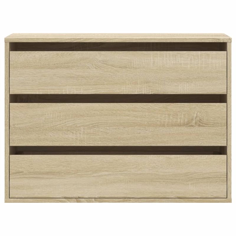 Casa si Gradina - Mobilier - Comode si corpuri - Comode - Dulap colt cu sertare stejar sonoma 80x41x58 cm lemn prelucrat - Infinity.ro