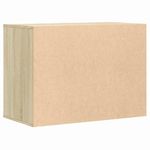 Casa si Gradina - Mobilier - Comode si corpuri - Comode - Dulap colt cu sertare stejar sonoma 80x41x58 cm lemn prelucrat - Infinity.ro