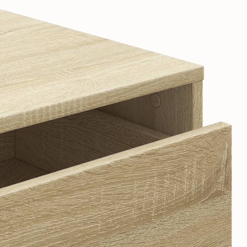 Casa si Gradina - Mobilier - Comode si corpuri - Comode - Dulap colt cu sertare stejar sonoma 80x41x58 cm lemn prelucrat - Infinity.ro