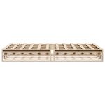 Casa si Gradina - Mobilier - Paturi si accesorii - Paturi - Cadru de pat fara saltea, 150x200 cm, lemn masiv pin - Infinity.ro