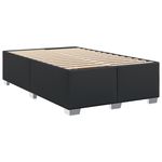 Casa si Gradina - Mobilier - Paturi si accesorii - Paturi - Cadru de pat, negru, 120x190 cm, piele ecologica - Infinity.ro