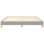 Casa si Gradina - Mobilier - Paturi si accesorii - Paturi - Cadru de pat, gri deschis, 180x200 cm, tesatura, super king - Infinity.ro