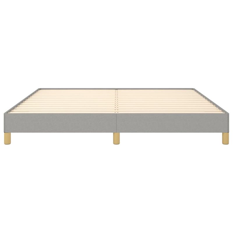 Casa si Gradina - Mobilier - Paturi si accesorii - Paturi - Cadru de pat, gri deschis, 180x200 cm, tesatura, super king - Infinity.ro