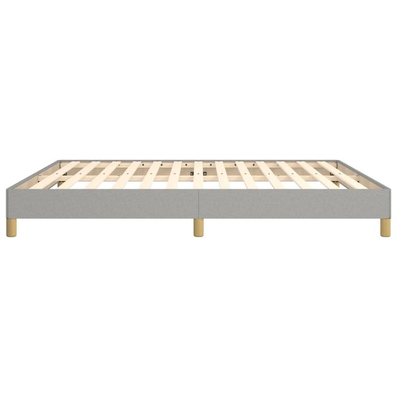 Casa si Gradina - Mobilier - Paturi si accesorii - Paturi - Cadru de pat, gri deschis, 180x200 cm, tesatura, super king - Infinity.ro