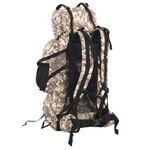 Sport si Outdoor - Articole de voiaj - Rucsacuri - Rucsac de drumetie, camuflaj maro camel, 60 L, tesatura oxford - Infinity.ro