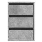 Casa si Gradina - Mobilier - Comode si corpuri - Comode - Dulap colt cu sertare gri beton 40x41x58 cm lemn prelucrat - Infinity.ro
