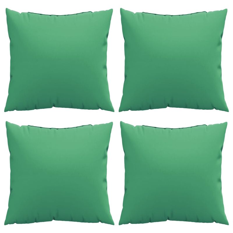 Casa si Gradina - Textile si covoare - Perne si pilote - Perne decorative - Perne de canapea, 4 buc., verde, 50x50 cm, textil - Infinity.ro