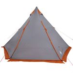 Sport si Outdoor - Camping - Corturi camping - Cort de familie Tipi pentru 6 persoane, gri, impermeabil - Infinity.ro