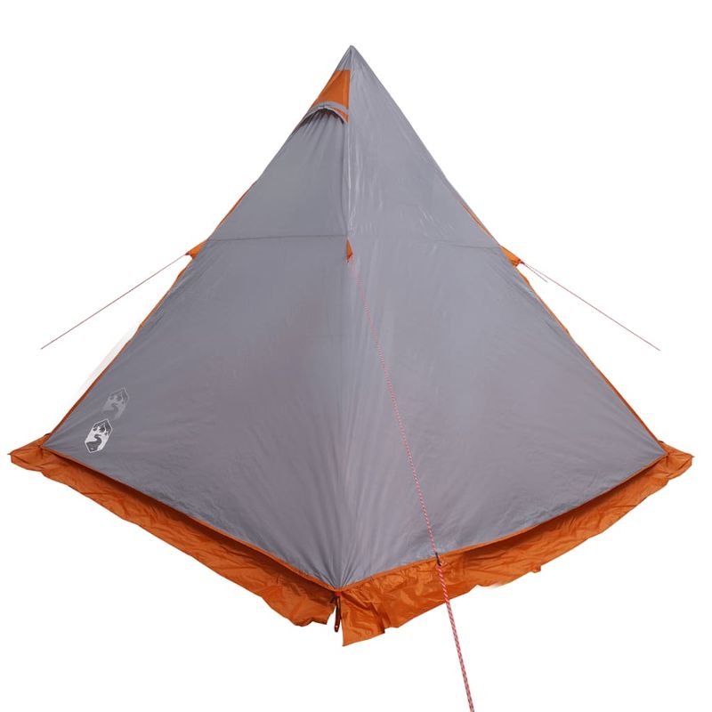 Sport si Outdoor - Camping - Corturi camping - Cort de familie Tipi pentru 6 persoane, gri, impermeabil - Infinity.ro