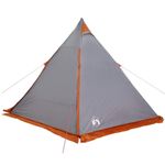 Sport si Outdoor - Camping - Corturi camping - Cort de familie Tipi pentru 6 persoane, gri, impermeabil - Infinity.ro