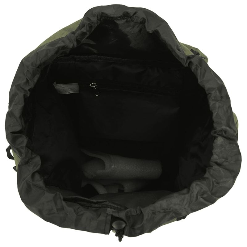 Sport si Outdoor - Articole de voiaj - Rucsacuri - Rucsac de drumetie, verde kaki, 100 L, tesatura oxford - Infinity.ro