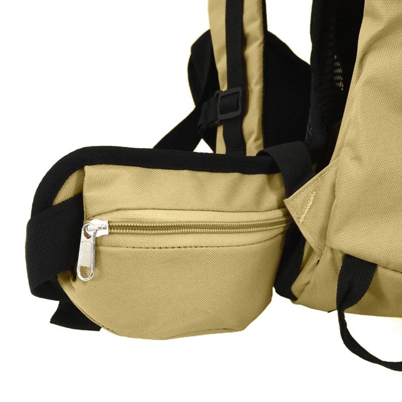 Sport si Outdoor - Articole de voiaj - Rucsacuri - Rucsac de drumetie, kaki, 60 L, tesatura oxford - Infinity.ro