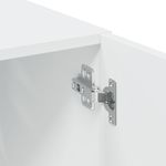 Casa si Gradina - Mobilier - Comode si corpuri - Comode - Dulap de depozitare, alb, 80x42,5x225 cm, lemn prelucrat - Infinity.ro