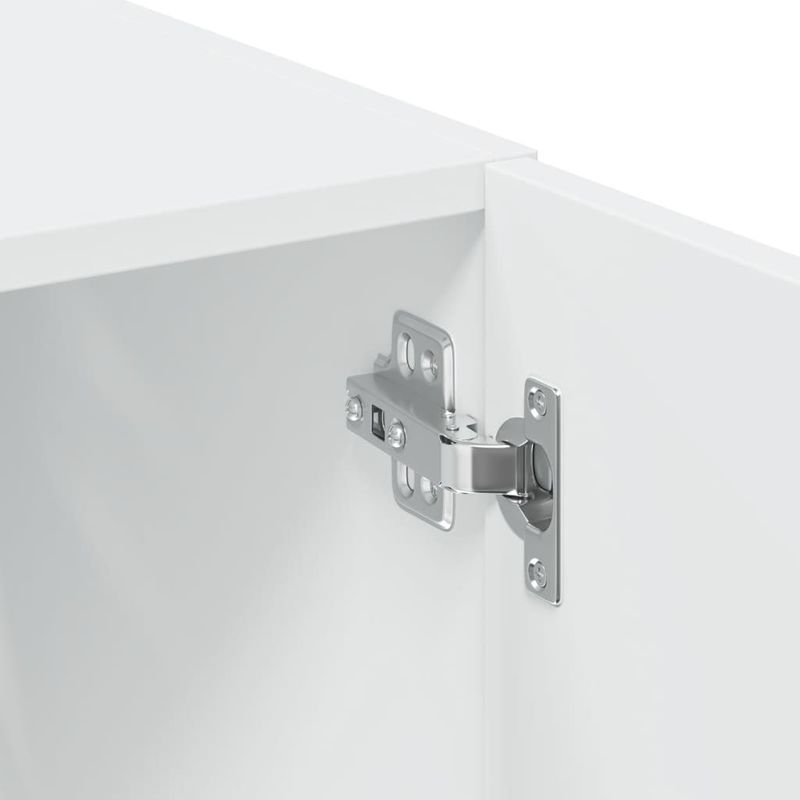 Casa si Gradina - Mobilier - Comode si corpuri - Comode - Dulap de depozitare, alb, 80x42,5x225 cm, lemn prelucrat - Infinity.ro