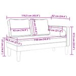 Casa si Gradina - Mobilier - Scaune si fotolii - Fotolii - Fotoliu sezlong cu perne, negru, piele ecologica - Infinity.ro