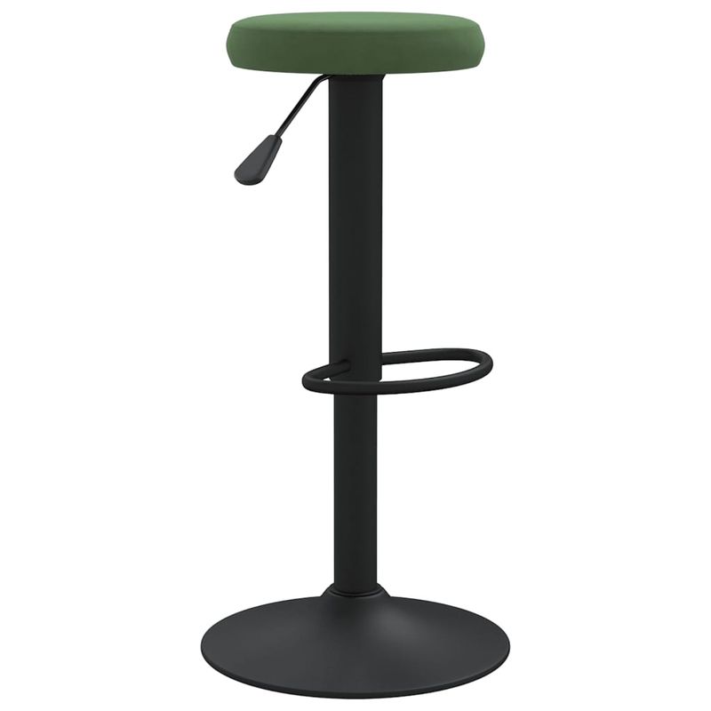 Casa si Gradina - Mobilier - Scaune si fotolii - Scaune - Scaune de bar, 2 buc., verde inchis, catifea - Infinity.ro