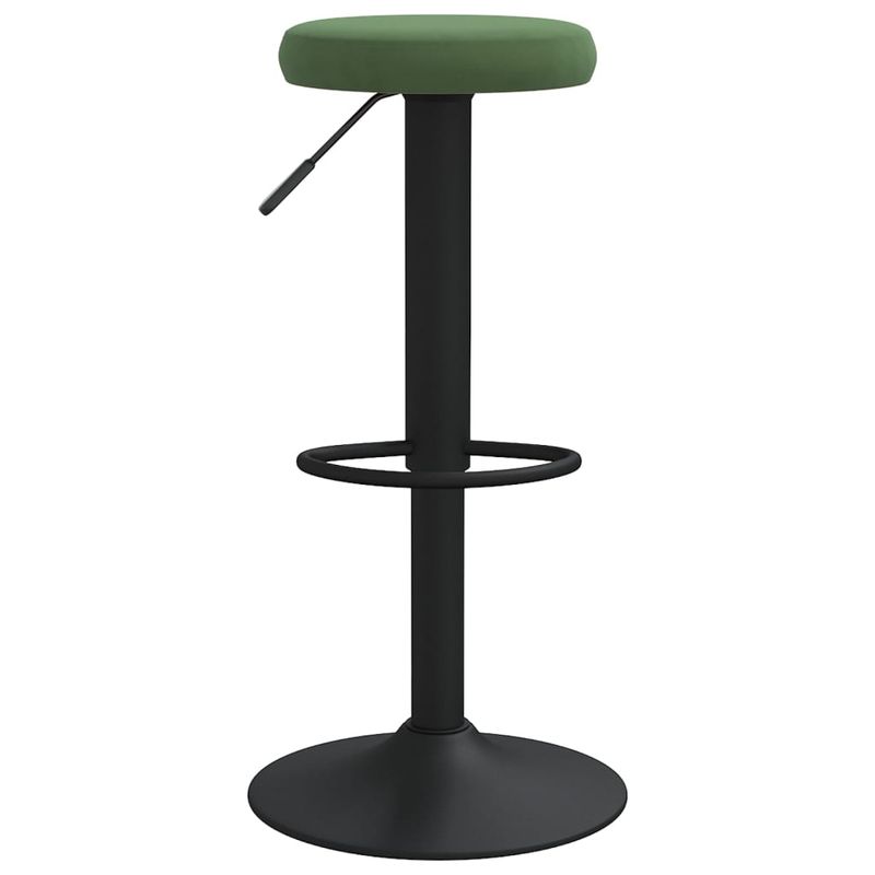 Casa si Gradina - Mobilier - Scaune si fotolii - Scaune - Scaune de bar, 2 buc., verde inchis, catifea - Infinity.ro