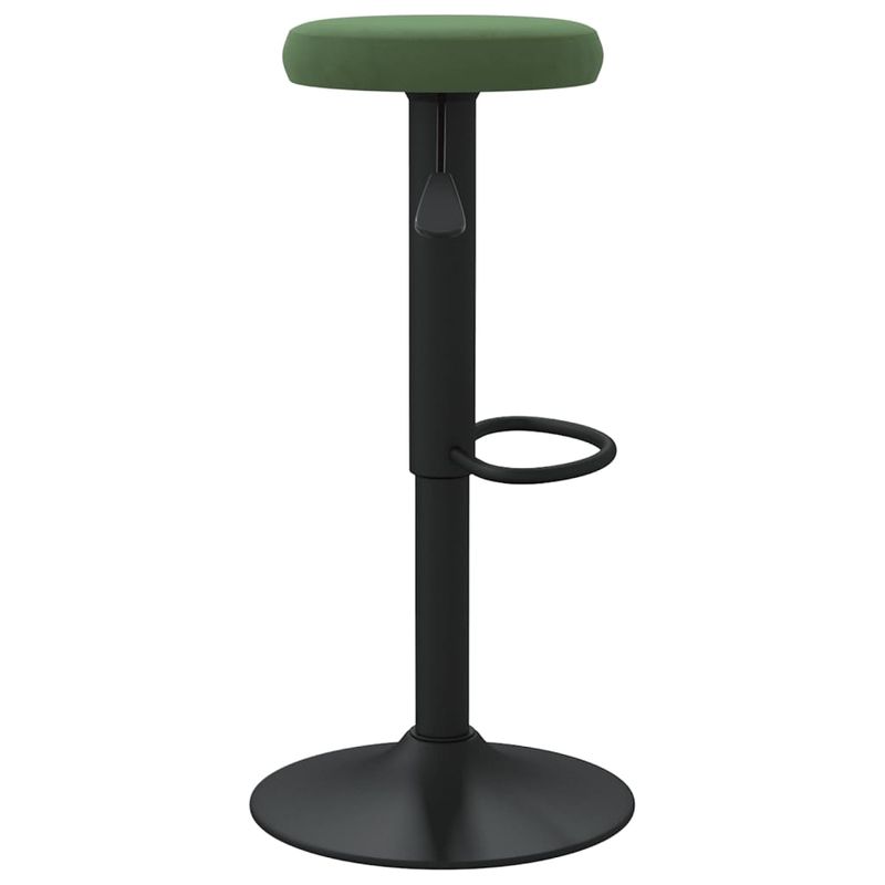 Casa si Gradina - Mobilier - Scaune si fotolii - Scaune - Scaune de bar, 2 buc., verde inchis, catifea - Infinity.ro