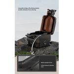 Casa si Gradina - Electrice - Tablouri electrice - Accesorii tablouri electrice - Priza simpla exterior INNOVIX, Model Standard European, 250V/16A, IP66, neagra cu intrerupator - Infinity.ro