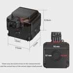 Casa si Gradina - Electrice - Tablouri electrice - Accesorii tablouri electrice - Priza simpla exterior INNOVIX, Model Standard European, 250V/16A, IP66, neagra cu intrerupator - Infinity.ro
