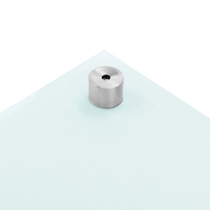 Casa si Gradina - Sanitare - Chiuveta bucatarie si accesorii - Accesorii chiuvete - Panou antistropi bucatarie 2 buc. alb 80x40cm sticla securizata - Infinity.ro