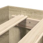 Casa si Gradina - Mobilier - Paturi si accesorii - Paturi - Cadru de pat, stejar sonoma, 100x200 cm, lemn prelucrat - Infinity.ro