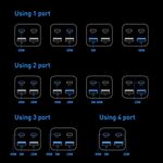 Laptop, Telefoane si Tablete - Telefoane mobile si accesorii - Accesorii Telefoane - Incarcatoare telefoane - Statie Incarcare 2xUSB-C, PD65W, 2xUSB-A, 5A + Cablu Type-C - Baseus GaN3 Pro (CCGP040101) - Negru - Infinity.ro