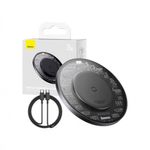Laptop, Telefoane si Tablete - Telefoane mobile si accesorii - Accesorii Telefoane - Incarcatoare telefoane - Incarcator Fara Fir, 15W - Baseus (CCJJ050001) - Negru - Infinity.ro