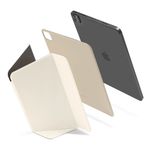 Laptop, Telefoane si Tablete - Tablete si accesorii tablete - Accesorii Tablete - Huse tablete - Husa pentru iPad Pro 13 (2024) - Tomtoc Inspire Mode Folio (B52B2W1) - Ivory Alb - Infinity.ro