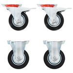 Casa si Gradina - Constructii - Depozitare, transport si protectie - Accesorii echipamente pentru transport si ridicat - Roti, 32 buc., 100 mm - Infinity.ro