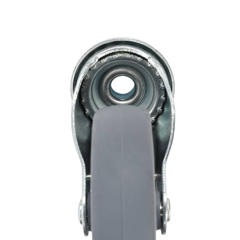 Casa si Gradina - Constructii - Depozitare, transport si protectie - Accesorii echipamente pentru transport si ridicat - Roti pivotante cu gaura pentru surub, 12 buc., 100 mm - Infinity.ro