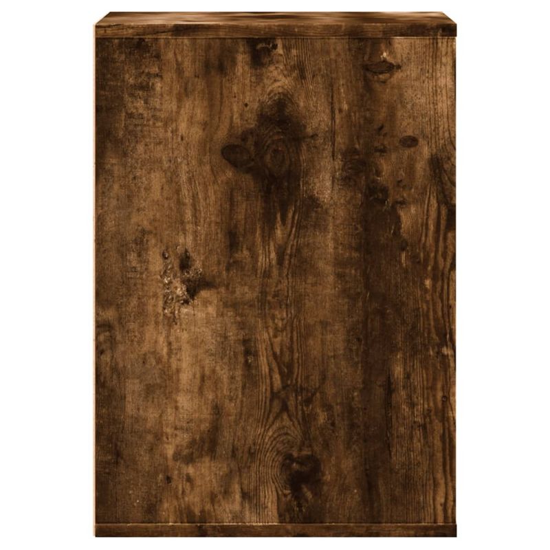 Casa si Gradina - Mobilier - Comode si corpuri - Comode - Dulap colt cu sertare stejar fumuriu 40x41x58 cm lemn prelucrat - Infinity.ro