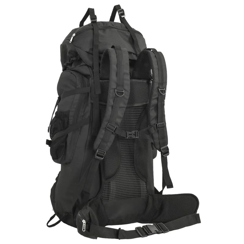 Sport si Outdoor - Articole de voiaj - Rucsacuri - Rucsac de drumetie, negru, 100 L, tesatura oxford - Infinity.ro