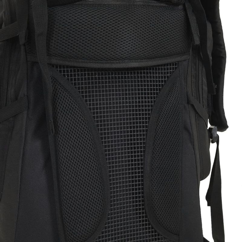 Sport si Outdoor - Articole de voiaj - Rucsacuri - Rucsac de drumetie, negru, 100 L, tesatura oxford - Infinity.ro