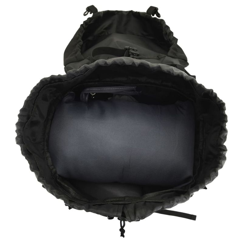 Sport si Outdoor - Articole de voiaj - Rucsacuri - Rucsac de drumetie, negru, 100 L, tesatura oxford - Infinity.ro