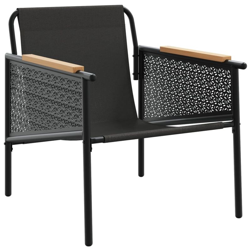 Casa si Gradina - Gradina si terasa - Mobilier exterior - Seturi mobila gradina - Set mobilier de balcon, 4 piese, cu perne, negru, otel - Infinity.ro