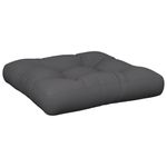 Casa si Gradina - Gradina si terasa - Mobilier exterior - Perne decorative exterior - Perna de paleti, antracit, 50x50x12 cm, material textil - Infinity.ro