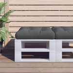 Casa si Gradina - Gradina si terasa - Mobilier exterior - Perne decorative exterior - Perna de paleti, antracit, 50x50x12 cm, material textil - Infinity.ro