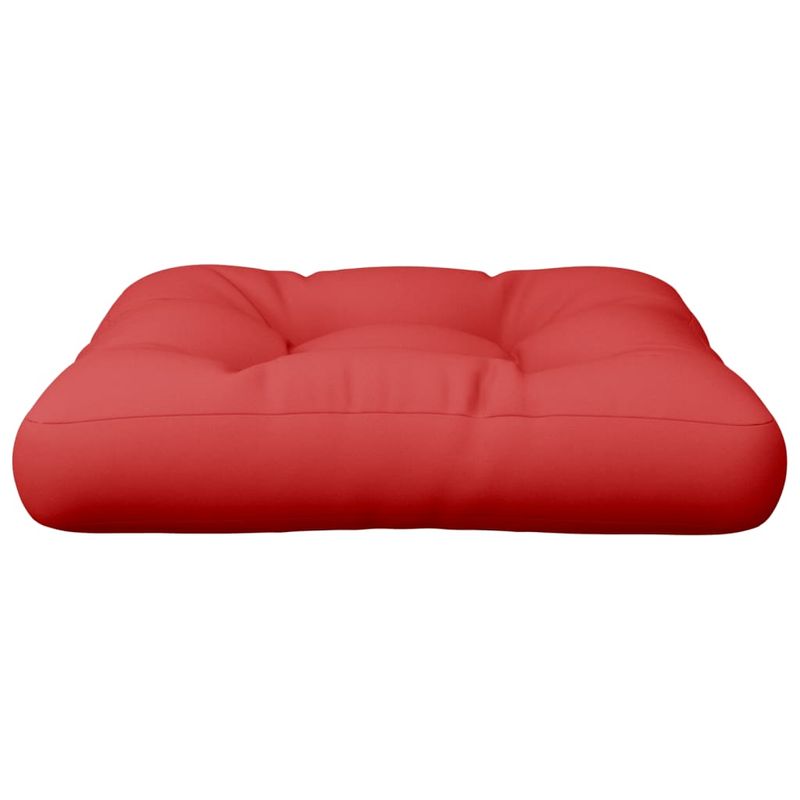 Casa si Gradina - Gradina si terasa - Mobilier exterior - Perne decorative exterior - Perna pentru paleti, rosu, 50x50x12 cm, tesatura - Infinity.ro