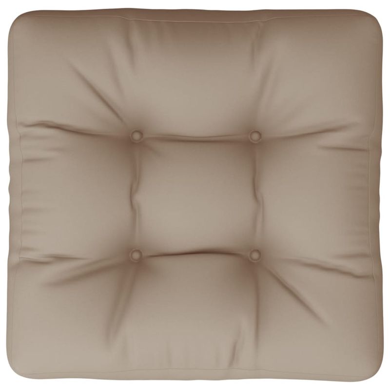 Casa si Gradina - Gradina si terasa - Mobilier exterior - Perne decorative exterior - Perna de paleti, gri taupe, 50x50x12 cm, material textil - Infinity.ro