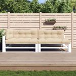 Casa si Gradina - Gradina si terasa - Mobilier exterior - Perne decorative exterior - Perne de paleti, 5 buc., bej, material textil - Infinity.ro