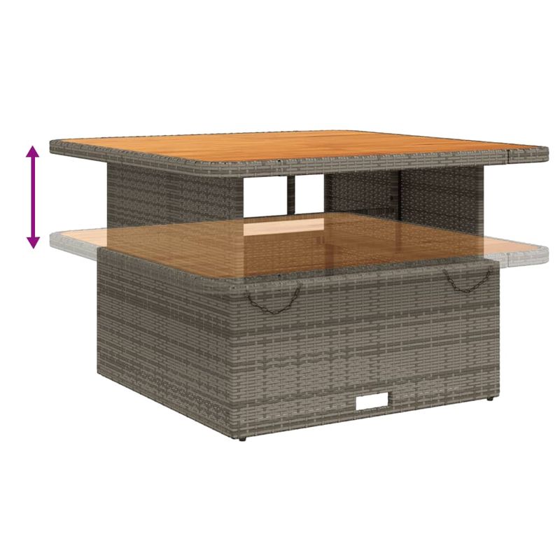 Casa si Gradina - Gradina si terasa - Mobilier exterior - Seturi mobila gradina - Set mobilier de gradina cu perne, 5 piese, gri, poliratan - Infinity.ro