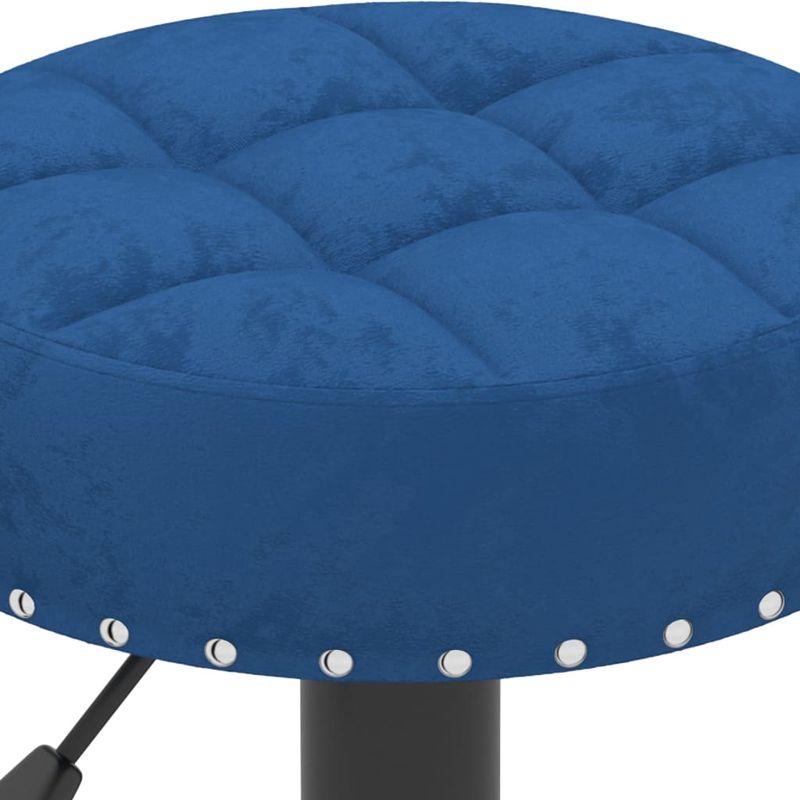 Casa si Gradina - Mobilier - Scaune si fotolii - Scaune - Scaune de bar, 2 buc., albastru, catifea - Infinity.ro