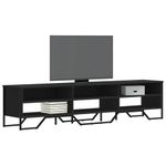 Casa si Gradina - Mobilier - Comode si corpuri - Comode - Dulap TV, negru, 180x34x41 cm, lemn prelucrat - Infinity.ro