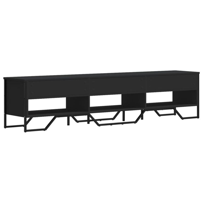 Casa si Gradina - Mobilier - Comode si corpuri - Comode - Dulap TV, negru, 180x34x41 cm, lemn prelucrat - Infinity.ro