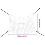 Petshop - Accesorii petshop - Alte accesorii petshop - Plase pentru fan, 2 buc, alb, dreptunghiulara, 150x90 cm, PP - Infinity.ro