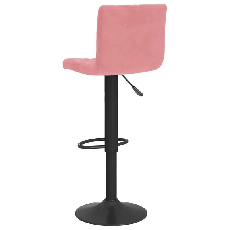 Casa si Gradina - Mobilier - Scaune si fotolii - Scaune - Scaune de bar, 2 buc., roz, catifea - Infinity.ro
