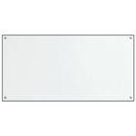 Casa si Gradina - Sanitare - Chiuveta bucatarie si accesorii - Accesorii chiuvete - Panou antistropi bucatarie 2 buc. transparent 80x60 cm sticla - Infinity.ro