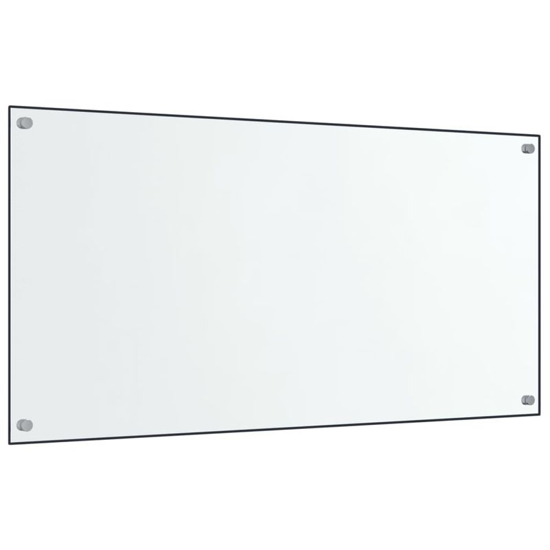 Casa si Gradina - Sanitare - Chiuveta bucatarie si accesorii - Accesorii chiuvete - Panou antistropi bucatarie 2 buc. transparent 80x60 cm sticla - Infinity.ro