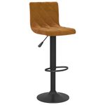 Casa si Gradina - Mobilier - Scaune si fotolii - Scaune - Scaune de bar, 2 buc., maro, catifea - Infinity.ro